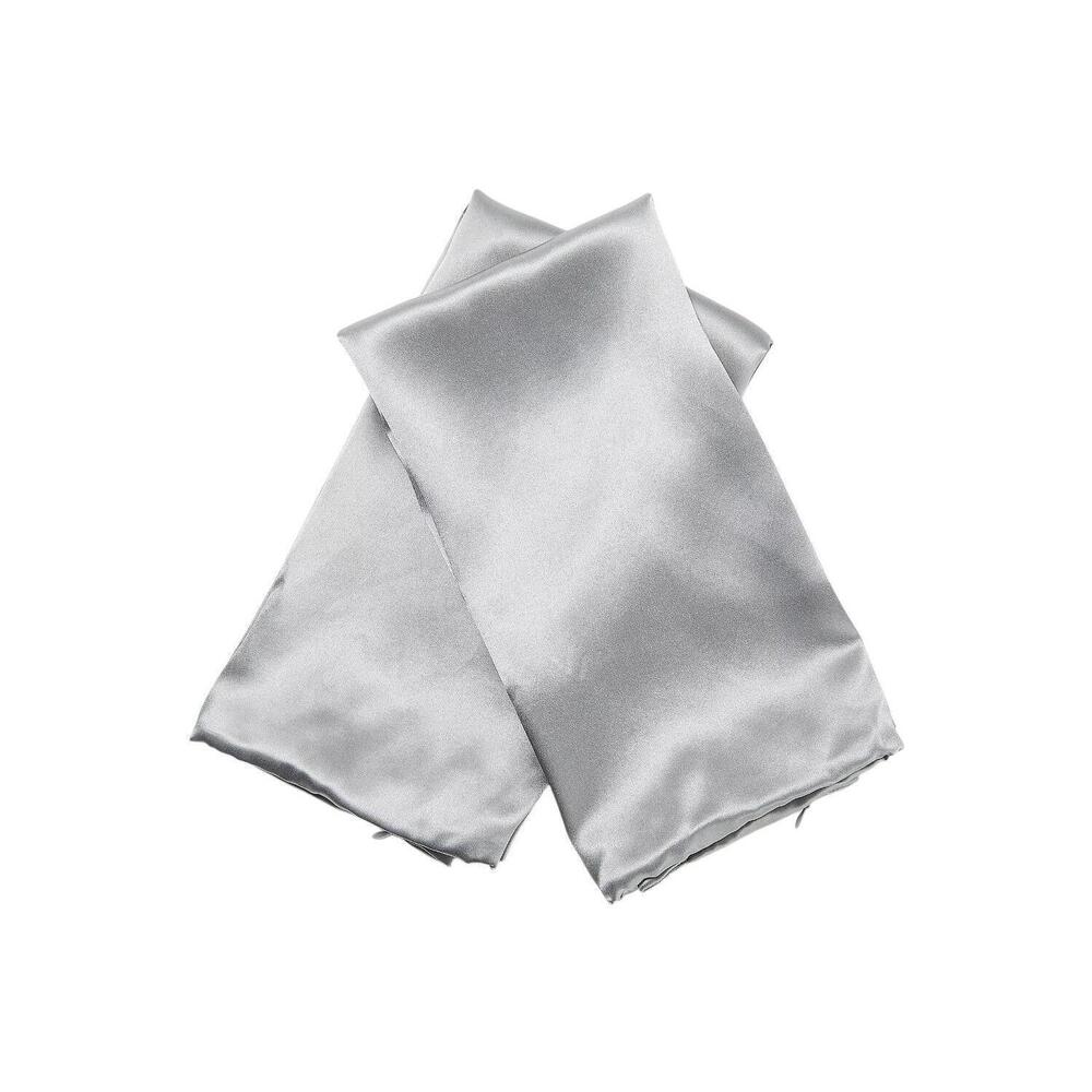 Northern Nights 2-pack 100% Silk Pillowcases Gray